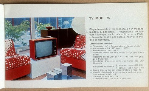 Effe Pi - Libretto - Catalogo Televisori anni '70 - …