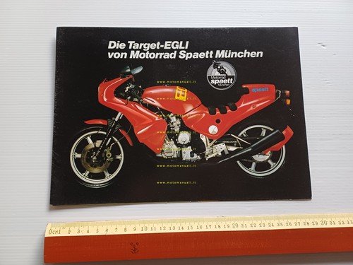 EGLI Target Spaett anni 80 depliant TEDESCO originale