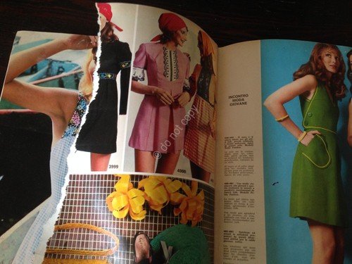 Elegantissima Rivista Magazine Speciale moda Estate 1972 con cartamodello