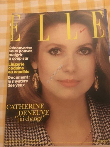 ELLE FRANCE Rivista Magazine 1 Juin 1981 n.1847 Cathrine Deneuve | Immagine principale