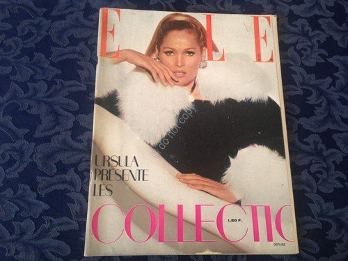 ELLE FRANCE Rivista Magazine 1 Settembre 1966 n.1080 Ursula Andress | Immagine principale