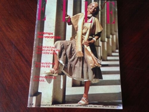 ELLE FRANCE Rivista Magazine 11 Luglio 1977 n.1644 Robert Bresson