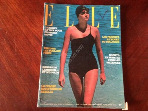 ELLE FRANCE Rivista Magazine 12 Giugno 1978 n.1692 Jacques Le …