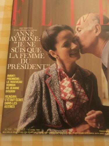 ELLE FRANCE Rivista Magazine 13 Aprile 1981 n.1840 serie Dallas