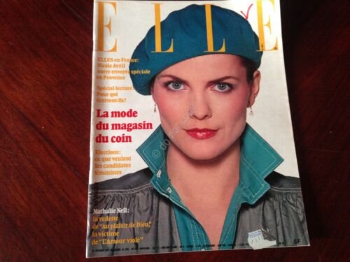 ELLE FRANCE Rivista Magazine 13 Febbraio 1978 n.1675 Nathalie Nell