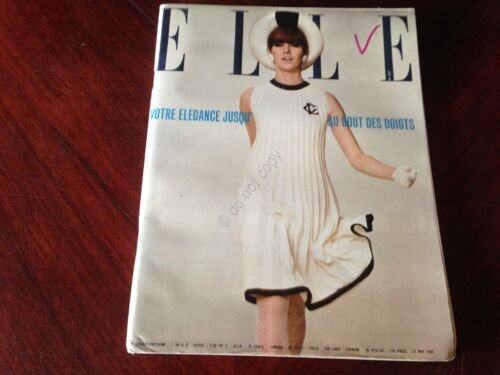 ELLE FRANCE Rivista Magazine 13 Maggio 1965 n.1012 Delon Burton …