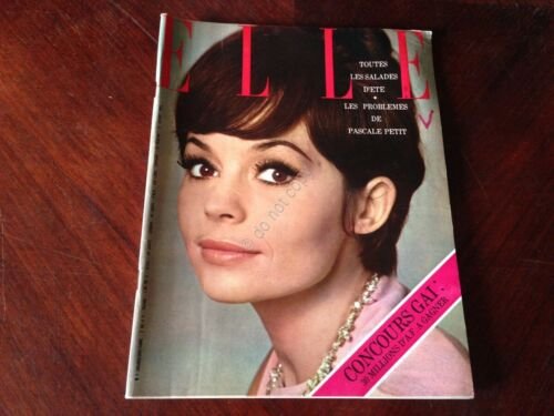 ELLE FRANCE Rivista Magazine 15 Luglio 1965 n.1021 Pascale Petit