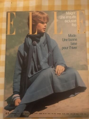 ELLE FRANCE Rivista Magazine 16 Settembre 1974 n.1500