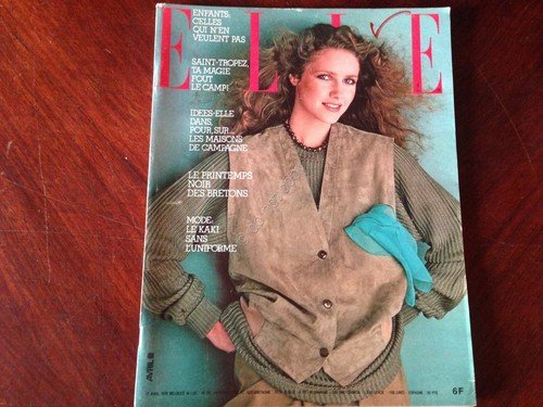 ELLE FRANCE Rivista Magazine 17 Aprile 1978 n.1684 S. Gainsbourg … | Immagine principale