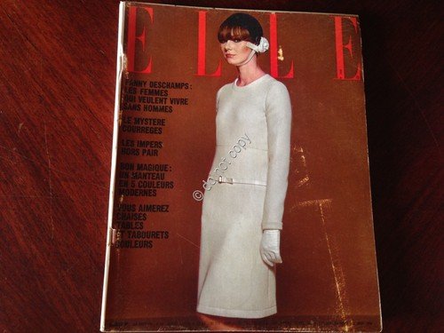 ELLE FRANCE Rivista Magazine 17 Marzo 1966 n.1056 Julie Christie | Immagine principale