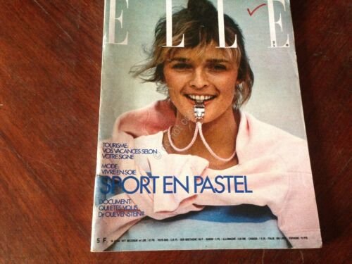 ELLE FRANCE Rivista Magazine 18 Aprile 1977 n.1632 Photo Toscani …