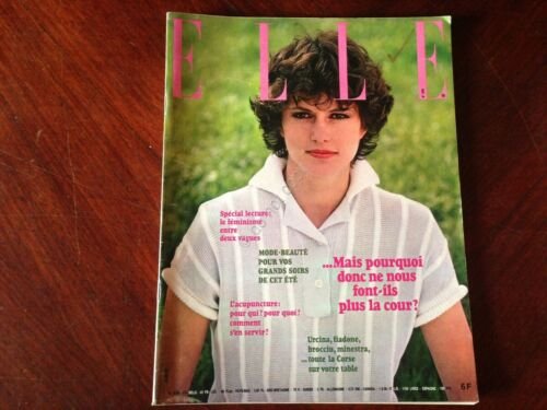 ELLE FRANCE Rivista Magazine 19 Giugno 1978 n.1693 Bibi Andersson