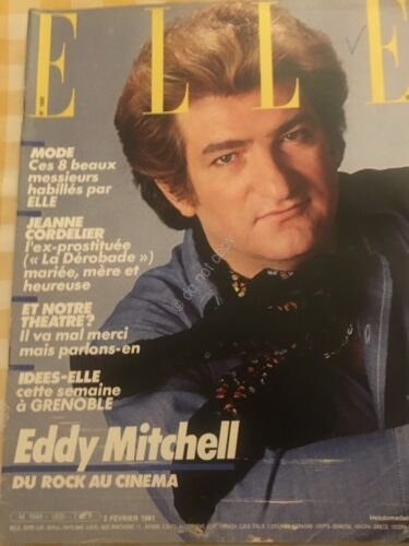 ELLE FRANCE Rivista Magazine 2 Febbraio 1981 n.1830 Renaud Barrault