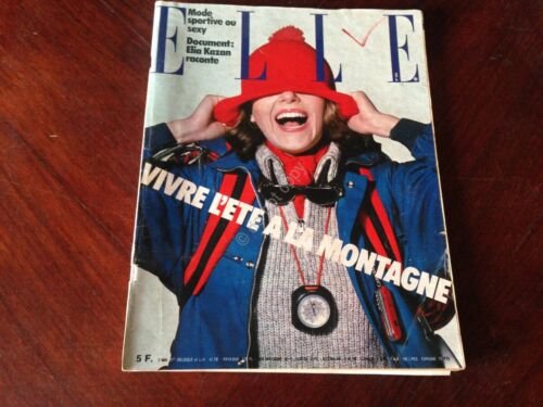 ELLE FRANCE Rivista Magazine 2 Maggio 1977 n.1634 Angela Davis …