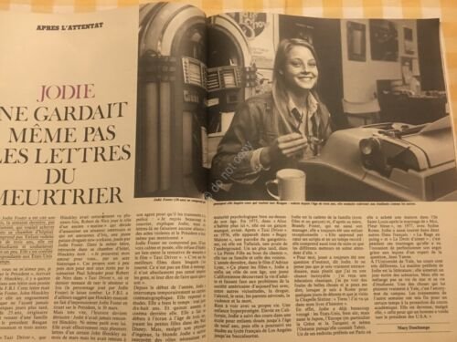 ELLE FRANCE Rivista Magazine 20 Aprile 1981 n.1841 Jodie Foster