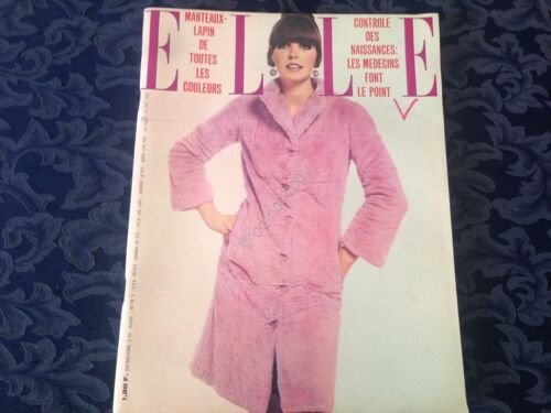 ELLE FRANCE Rivista Magazine 21 Ottobre 1965 n.1035 U. Andress …