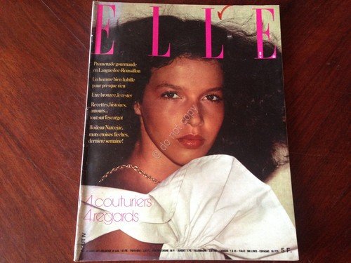 ELLE FRANCE Rivista Magazine 22 Agosto 1977 n.1650 Barbara Hendricks | Immagine principale