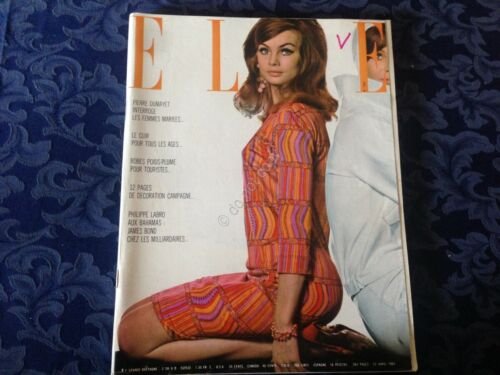 Elle France Rivista Magazine 22 Aprile 1965 n.1009 James Bond …