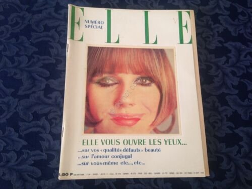 ELLE FRANCE Rivista Magazine 22 Settembre 1966 n.1083 Speciale avec …