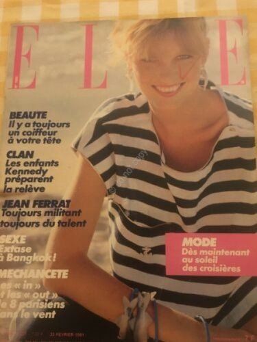 ELLE FRANCE Rivista Magazine 23 Febbraio 1981 n.1833 Vittorio Gassman | Immagine principale