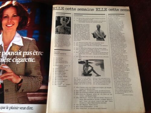 ELLE FRANCE Rivista Magazine 24 Gennaio 1977 n.1620 Sally Kellerman …