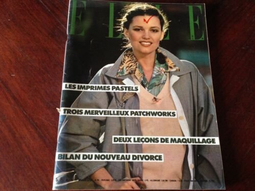 ELLE FRANCE Rivista Magazine 25 Aprile 1977 n.1633 Deneuve