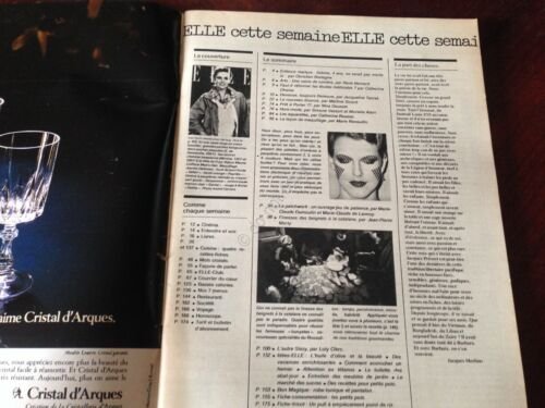 ELLE FRANCE Rivista Magazine 25 Aprile 1977 n.1633 Deneuve