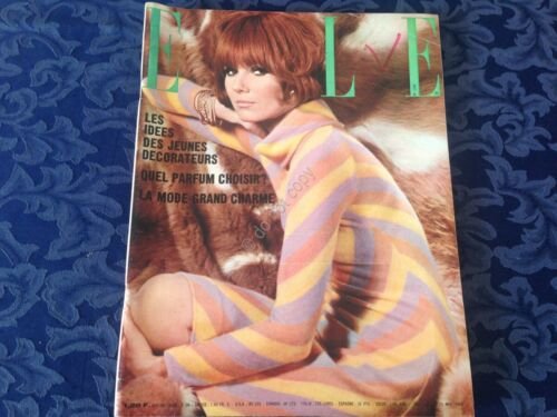 ELLE FRANCE Rivista Magazine 25 Novembre 1965 n.1040 Monica Vitti