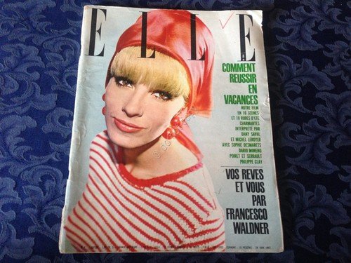 Elle France Rivista Magazine 28 Giugno 1963 n.914 Bettina | Immagine principale