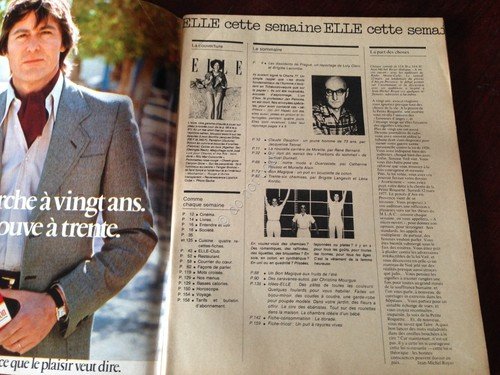 ELLE FRANCE Rivista Magazine 29 Marzo 1977 n.1629 Claude Dauphin | Immagine Gallery 2
