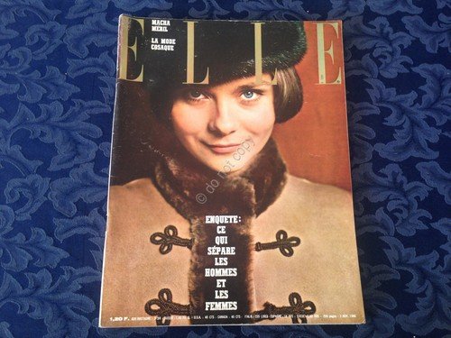 ELLE FRANCE Rivista Magazine 3 Novembre 1966 n.1089 Macha Meril … | Immagine principale