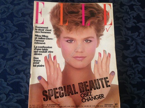 ELLE FRANCE Rivista Magazine 30 Novembre 1981 n.1873 Miou Miou … | Immagine principale