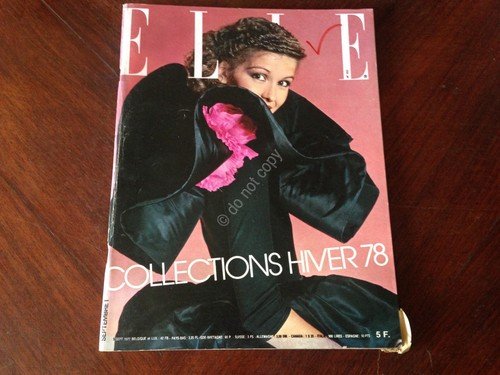 ELLE FRANCE Rivista Magazine 5 Settembre 1977 n.1652 Elvis Presley … | Immagine principale