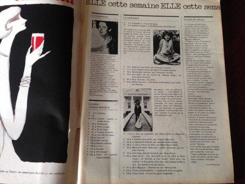 ELLE FRANCE Rivista Magazine 6 Giugno 1977 n.1639 Dayle Haddon … | Immagine Gallery 2
