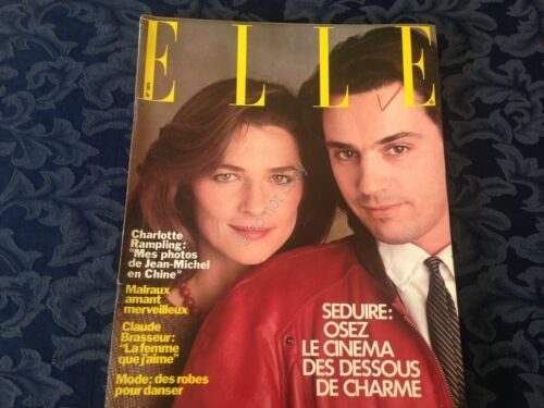 ELLE FRANCE Rivista Magazine 7 Dicembre 1981 n.1874 Charlotte Rampling …