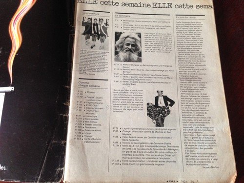 ELLE FRANCE Rivista Magazine 7 Marzo 1977 n.1626 A. Burgess … | Immagine Gallery 2