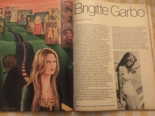 ELLE FRANCE Rivista Magazine 7 Ottobre 1974 n.1503 Brigitte Bardot