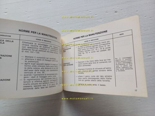 Elmeca-Gilera 125 Regolarit 1976 manuale uso manutenzione libretto originale