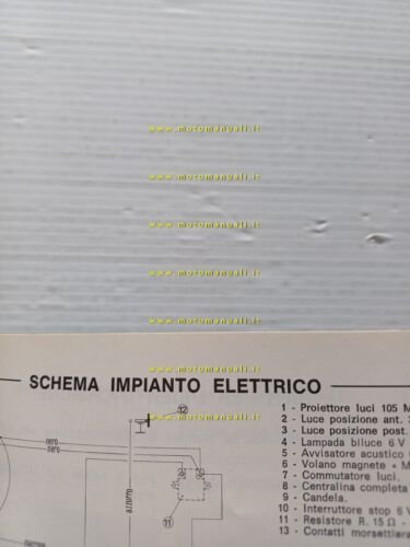 Elmeca-Gilera 125 Regolarit 1976 manuale uso manutenzione libretto originale