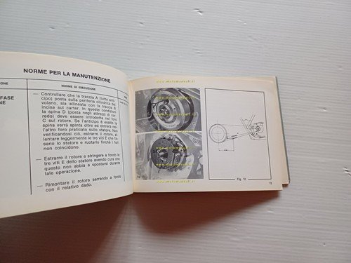 Elmeca-Gilera 125 Regolarità 1976 manuale uso manutenzione libretto originale