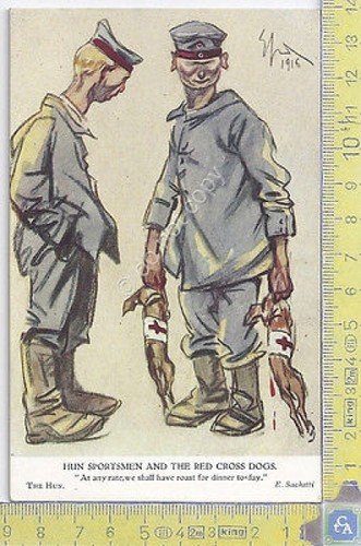 Enrico Sacchetti - The Hun - Stampata in Inghilterra - …