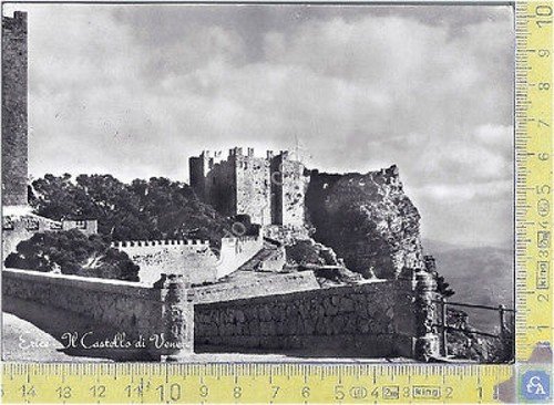 Erice (Trapani) - Castello di Venere - 1959 - Cartolina … | Immagine principale