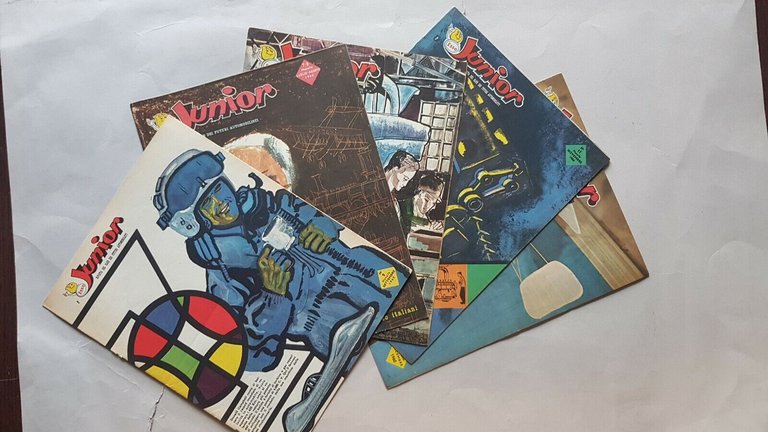 Esso Junior rivista lotto 17 fascicoli 1960-1963