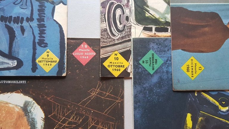 Esso Junior rivista lotto 17 fascicoli 1960-1963