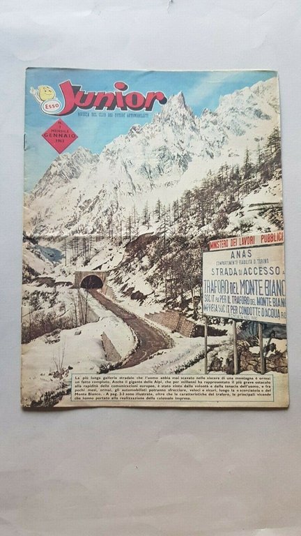 Esso Junior rivista lotto 17 fascicoli 1960-1963