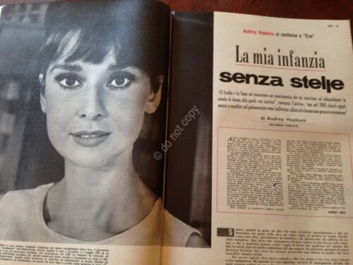 EVA Rivista Magazine 19 Novembre 1964 N.46 C. Hepburn Tognazzi