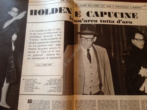 EVA Rivista Magazine 26 Novembre 1964 N.47 Holden Capucine