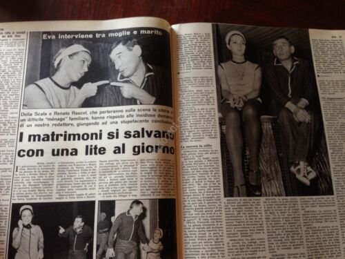 EVA Rivista Magazine 29 Ottobre 1964 N.43 Rascel Daniela Bianchi