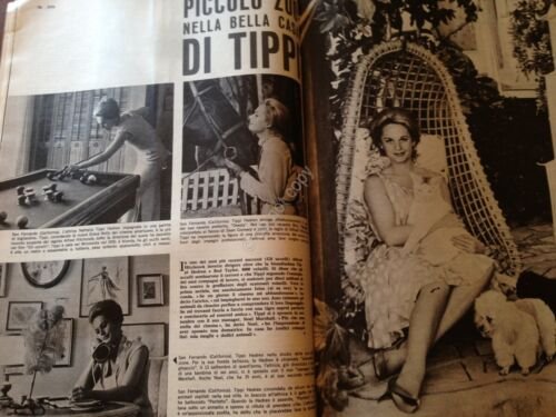 EVA Rivista Magazine 3 Dicembre 1964 N.48 Tognazzi Tippi Hedren