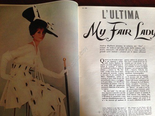 EVA Rivista Magazine 4 Settembre 1964 N.35 Hepburn Sommer Delon … | Immagine Gallery 5